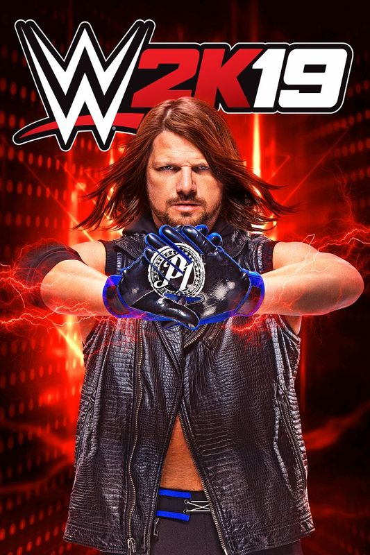 WWE 2K19 box art for Xbox One